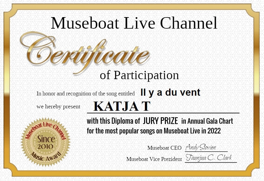 KATJA T on Museboat LIve